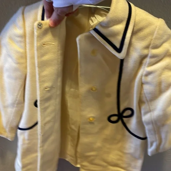 Little girl vintage coat